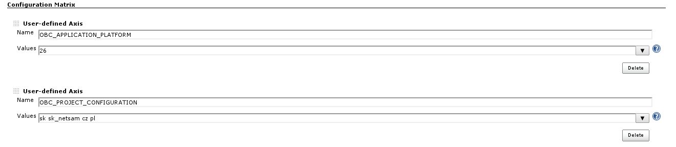 Maticovo konfigurovatelny job